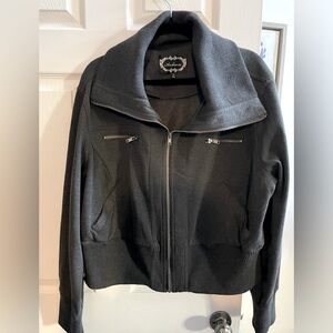 Charcoal grey women’s coat